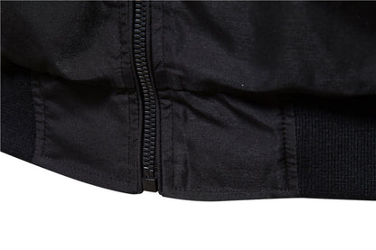 Individual Casual Men's Upperwear Thin Jacket