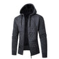 Men's Casual Hooded Sweater Coat
